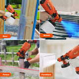 Cordless Paint Sprayer, with 2*20V 2.0Ah Batteries & 1 Charger, PS01