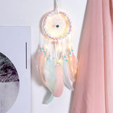 Dream Catchers  with LED light Wall Hanging Elegant